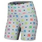 Женские серые шорты New York Yankees TLC Rainbow - фото 2