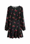 Платье Next Day dress, Black Cherry Print/Black - фото