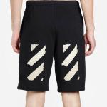 Шорты c/o virgil abloh men's black tape arrows sweatshorts Off-White, черный - фото 4