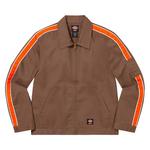 Куртка Supreme x Dickies Stripe Eisenhower Jacket, Brown - фото