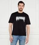 Футболка мужская Guess Active с надписью, черный - фото