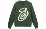 Свитер Curly S Stussy, экрю - фото 4