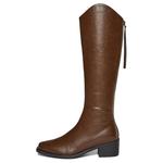 BASTO Сапоги женские, черные, коричневые - фото