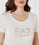 Футболки Slim fit Ea7, экрю - фото 4