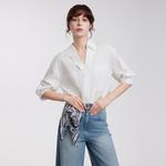 ELLE Рубашка Women's White Lapel - фото 5