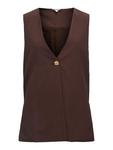 OBJECT Жилет 'OBJIsla' в темно-коричневом цвете - фото