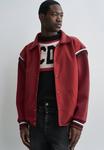 Куртка GCDS LOGO LOUNGE VARSITY , Bordeaux - фото