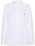 Рубашка с логотипом 4G Givenchy, белый - фото