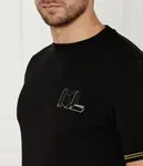 Футболка Slim fit Karl Lagerfeld, черный - фото 4