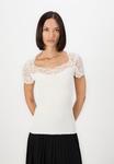 Футболка Rosemunde BEATHA CAP SLEEVE REGULAR, New White/White - фото 4