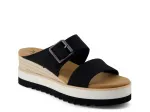 Женские босоножки Diana Wedge Toms, Black - фото