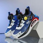 Противоскользящие и дышащие кроссовки для детей BOBDOG, синий - фото 7