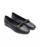 Балетки из гибкой кожи Kurt Geiger, черный - фото 3