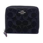 COACH Миниатюрный джинсовый кошелек на молнии - фото 4