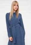 Платье Vero Moda VMESME CALF DRESS, Dark Denim/Dark Blue - фото 4