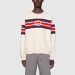 Свитер мужской Off White Gucci, кремовый - фото 3