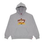 Толстовка Supreme UGK Hooded Sweatshirt, серый - фото