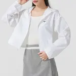 Куртка (WMNS) Nike Sportswear Windrunner Asia Sizing 'White' - фото 4