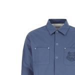 Рубашка мужская Kenzo Classic Tiger Head, синий - фото 5