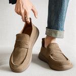 Лоферы мужские Weishibangwei, цвет Dark coffee - фото 5