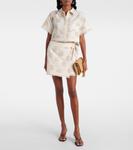 Топ с полосками Topanga Simkhai, BEIGE WHT - фото 2