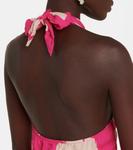 Платье макси с цветочным принтом Татум Velvet, розовый - фото 5