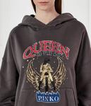 Джемпер макамба Regular fit Pinko, серый - фото 4