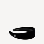 BALENCIAGA Женский ободок Holli Flat в черном цвете/с блестящим серебром - фото 2