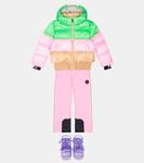 Замшевые зимние ботинки icon Moon Boot Kids, розовый - фото 2