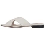 Шлепанцы женские белые Bally - фото