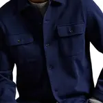 Polo Ralph Lauren Мужская синяя рубашка - фото 7