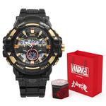 MARVEL Часы Electronic+Quartz Movement Watch Men's Watch Black Dial, M-5040B1 - фото 10