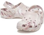 Сабо Crocs Classic Marbled Tie-Dye Clog, цвет Quartz/Multi - фото