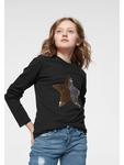 Лонгслив Kidsworld Longsleeve, черный - фото