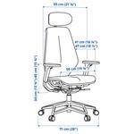 Игровое кресло STYRSPEL IKEA, серый/тёмно-серый - фото 7