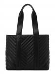 HUGO Шоппер 'Becky QL' в черном цвете - фото