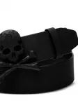 Ремень Skull & Bones Philipp Plein, черный - фото 3