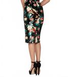 Хейден платье в черный цветочный принт HELSI - фото 3