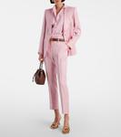 Однобортный блейзер Etro, Pale Pink - фото 2