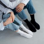 Носки до середины икры унисекс 5 пар MIIOW, 5 пар (Чёрные 2+Белые 3) - фото 6