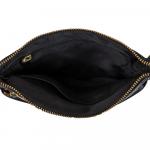 Кожаная мини-сумка через плечо Champs Gala Collection, черный - фото 3