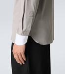 Хлопковая рубашка Tom Ford, Steel - фото 7