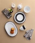 Овальное блюдо Rill, 14 дюймов Noritake, Black - фото 8