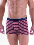 Боксеры BLACKSPADE Fits perfect Retro Pants Stripes, цвет rot Stripes, rot Solid - фото 4