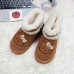 Домашние тапочки Hello Kitty Sanrio, Dark Coffee Hello Kitty Cotton Slipper - фото 9