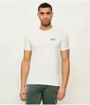 Футболка slim fit Ea7, экрю - фото
