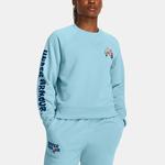 Свитшот женский синий Under Armour - фото 3