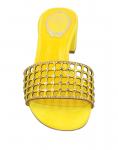 Сандалии Rene' Caovilla, желтый - фото 4
