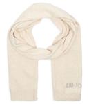 Шарф женский Liu Jo с добавлением шерсти, экрю - фото