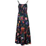 Платье Superdry Smocked Cami Long, разноцветный - фото